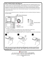 Preview for 15 page of Russell Hobbs RH45BISLDW2 Instruction Manual