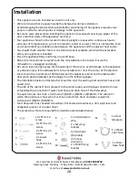 Preview for 28 page of Russell Hobbs RH45BISLDW2 Instruction Manual