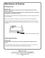 Preview for 39 page of Russell Hobbs RH45BISLDW2 Instruction Manual