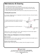 Preview for 40 page of Russell Hobbs RH45BISLDW2 Instruction Manual