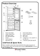 Предварительный просмотр 9 страницы Russell Hobbs RH50FF145 Instruction Manual