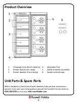 Предварительный просмотр 8 страницы Russell Hobbs RH54FR3FZ144 Instruction Manual