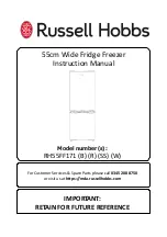 Russell Hobbs RH55FF171B Instruction Manual preview