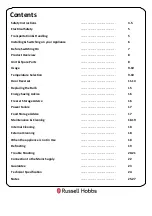 Preview for 2 page of Russell Hobbs RH55FF171B Instruction Manual