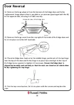 Preview for 14 page of Russell Hobbs RH55FF171B Instruction Manual