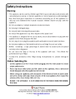 Preview for 4 page of Russell Hobbs RH55FF173B User Manual