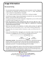 Preview for 8 page of Russell Hobbs RH55FF173B User Manual