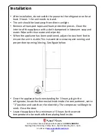 Preview for 14 page of Russell Hobbs RH55FF173B User Manual