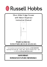 Russell Hobbs RH55FFWD180-M Instruction Manual preview