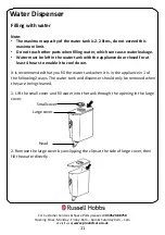 Preview for 11 page of Russell Hobbs RH55FFWD180-M Instruction Manual