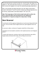 Предварительный просмотр 10 страницы Russell Hobbs RH55TMFF143B-MD Instruction Manual