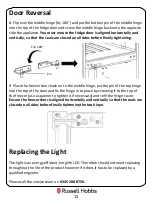 Предварительный просмотр 13 страницы Russell Hobbs RH55TMFF143B-MD Instruction Manual