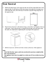 Preview for 12 page of Russell Hobbs RH55UCLF4B Instruction Manual