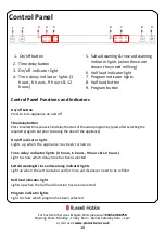 Preview for 10 page of Russell Hobbs RH60BIDW1-M Instruction Manual