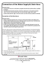 Preview for 35 page of Russell Hobbs RH60BIDW1-M Instruction Manual