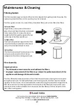 Preview for 37 page of Russell Hobbs RH60BIDW1-M Instruction Manual