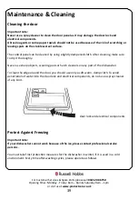 Preview for 39 page of Russell Hobbs RH60BIDW1-M Instruction Manual