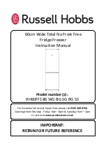 Russell Hobbs RH60FF186 Instruction Manual preview