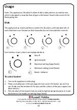 Предварительный просмотр 14 страницы Russell Hobbs RH60GH403SS Instruction Manual