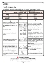 Предварительный просмотр 16 страницы Russell Hobbs RH60GH403SS Instruction Manual