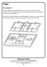 Preview for 18 page of Russell Hobbs RH60GH403SS Instruction Manual