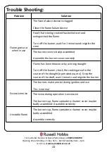 Preview for 23 page of Russell Hobbs RH60GH403SS Instruction Manual