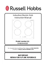 Russell Hobbs RH60IH401B Instruction Manual preview
