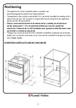 Preview for 7 page of Russell Hobbs RH72DEO1001B Instruction Manual