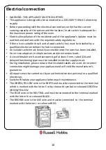 Preview for 10 page of Russell Hobbs RH72DEO1001B Instruction Manual