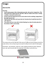 Preview for 23 page of Russell Hobbs RH72DEO1001B Instruction Manual