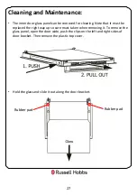 Preview for 27 page of Russell Hobbs RH72DEO1001B Instruction Manual