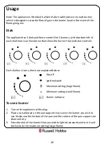 Предварительный просмотр 14 страницы Russell Hobbs RH75GH602B Instruction Manual