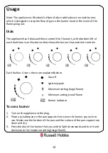 Preview for 14 page of Russell Hobbs RH86GH701B Instruction Manual