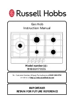 Russell Hobbs RH86GH701SS Instruction Manual preview