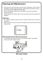 Preview for 26 page of Russell Hobbs RH89DEO2001B Instruction Manual