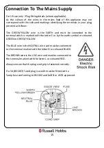 Preview for 15 page of Russell Hobbs RH8CLR8001B Manual