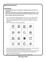 Preview for 15 page of Russell Hobbs RH8CTD701 Instruction Manual