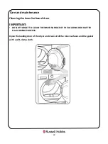 Preview for 22 page of Russell Hobbs RH8CTD701 Instruction Manual