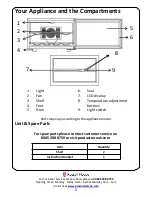 Preview for 6 page of Russell Hobbs RH8WC1 User Manual