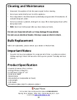 Preview for 11 page of Russell Hobbs RH8WC1 User Manual