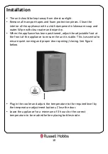 Preview for 10 page of Russell Hobbs RH8WC2 User Manual