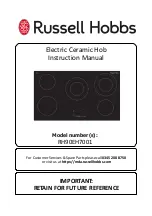 Preview for 1 page of Russell Hobbs RH90EH7001 Instruction Manual