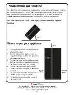 Preview for 8 page of Russell Hobbs RH90FF176B User Manual