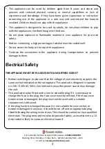 Preview for 4 page of Russell Hobbs RHBI18WC1 Instruction Manual