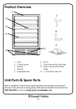 Preview for 8 page of Russell Hobbs RHBI46DZWC1 Instruction Manual