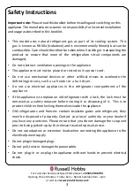 Preview for 3 page of Russell Hobbs RHBI55177FZ3 Instruction Manual