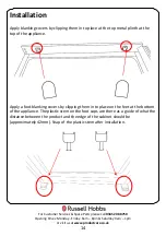 Preview for 14 page of Russell Hobbs RHBI55177FZ3 Instruction Manual