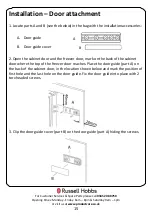 Preview for 15 page of Russell Hobbs RHBI55177FZ3 Instruction Manual