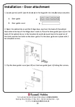 Preview for 15 page of Russell Hobbs RHBI55177LF2 Instruction Manual