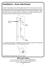 Preview for 17 page of Russell Hobbs RHBI55177LF2 Instruction Manual